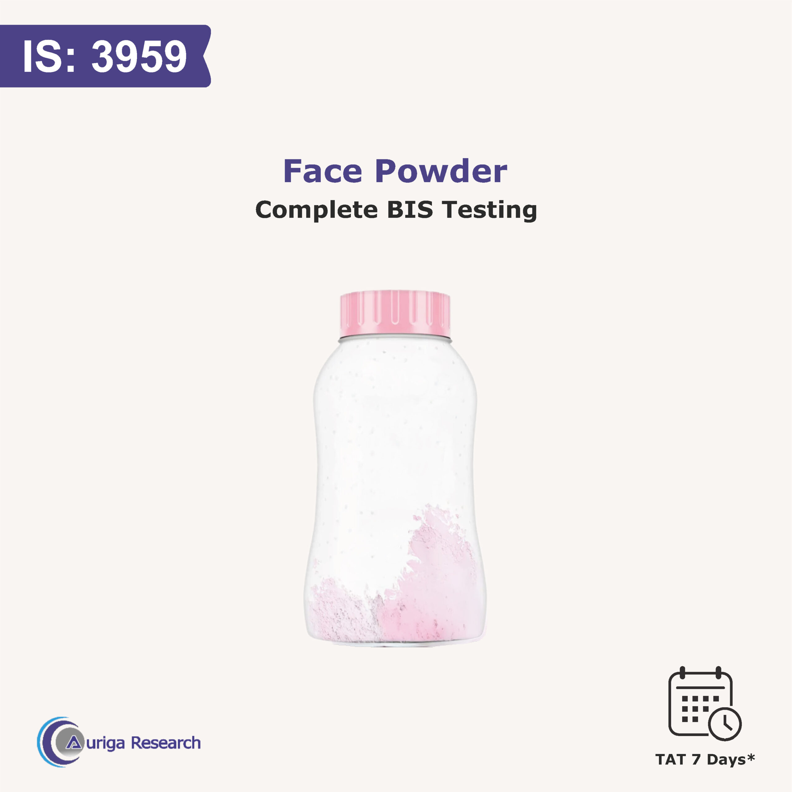 FACE POWDER IS 3959:2023