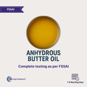 Anhydrous Milk Fat, Anhydrous Butter Oil Testing