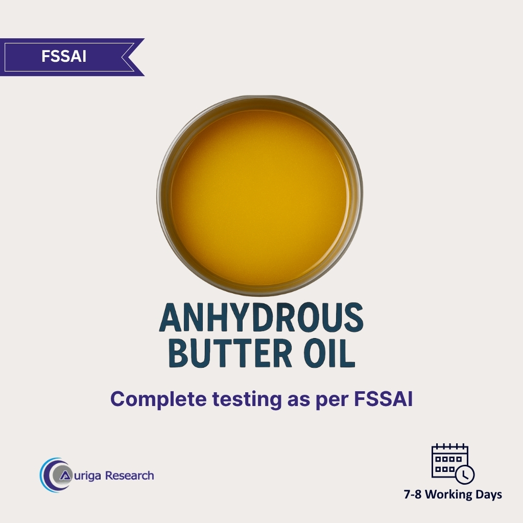 Anhydrous Milk Fat, Anhydrous Butter Oil Testing