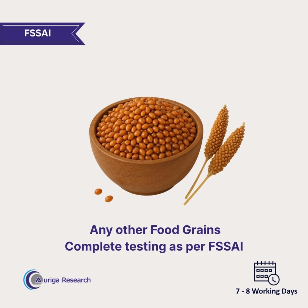 Any other Food Grains Testing