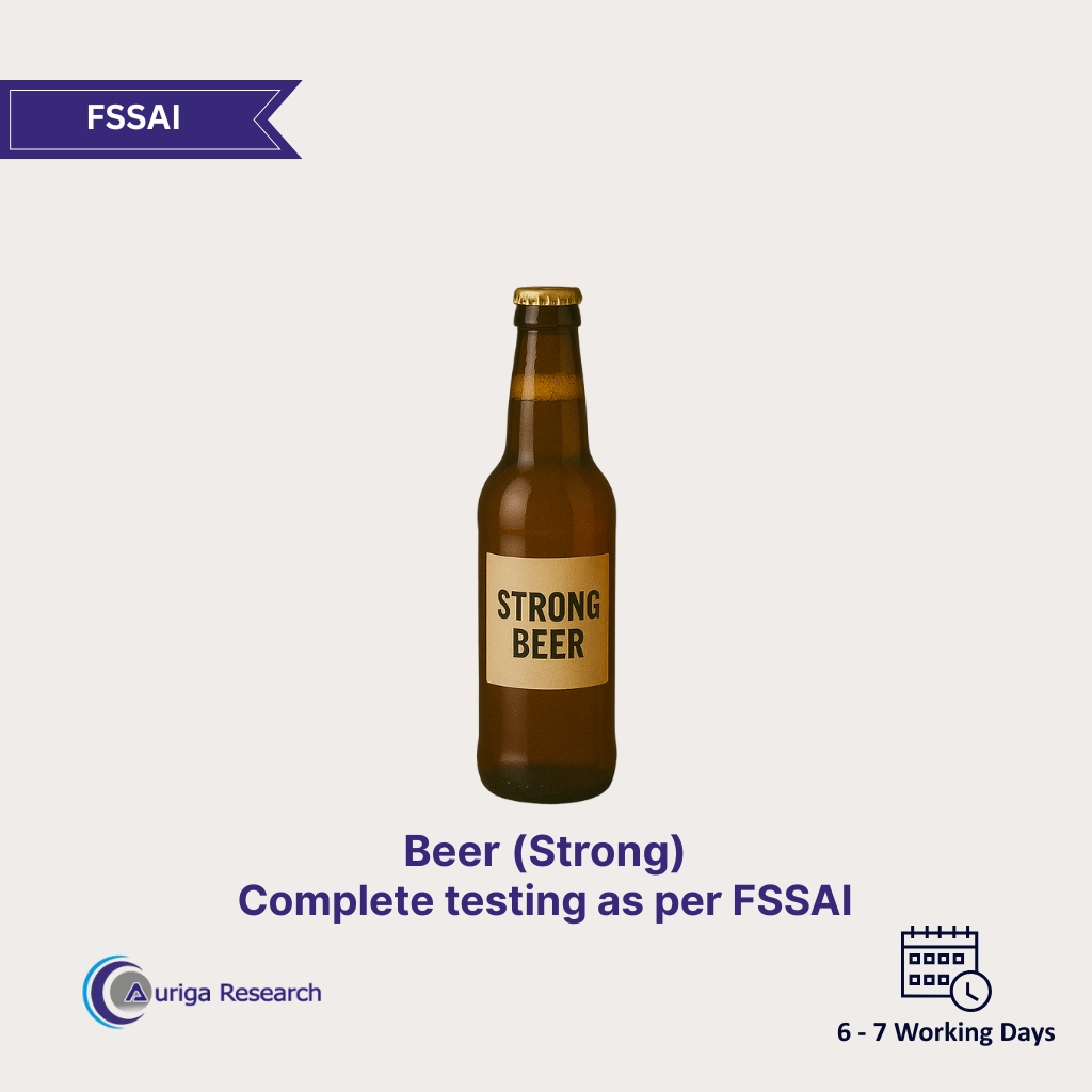 Beer (Strong 5.0-8.0 %v/v) Testing