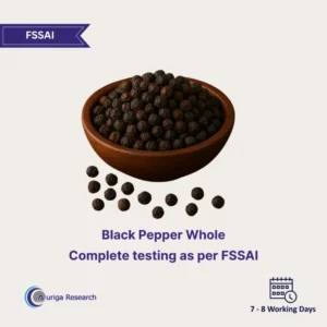 Black Pepper Whole Testing