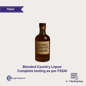 Blended Country Liquor Testing
