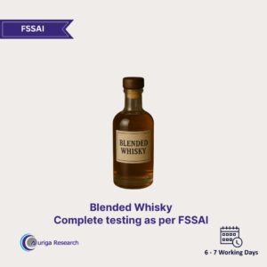 Blended Whisky Testing