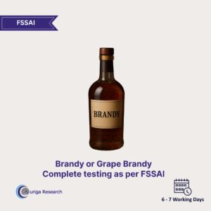 Brandy or Grape Brandy Testing