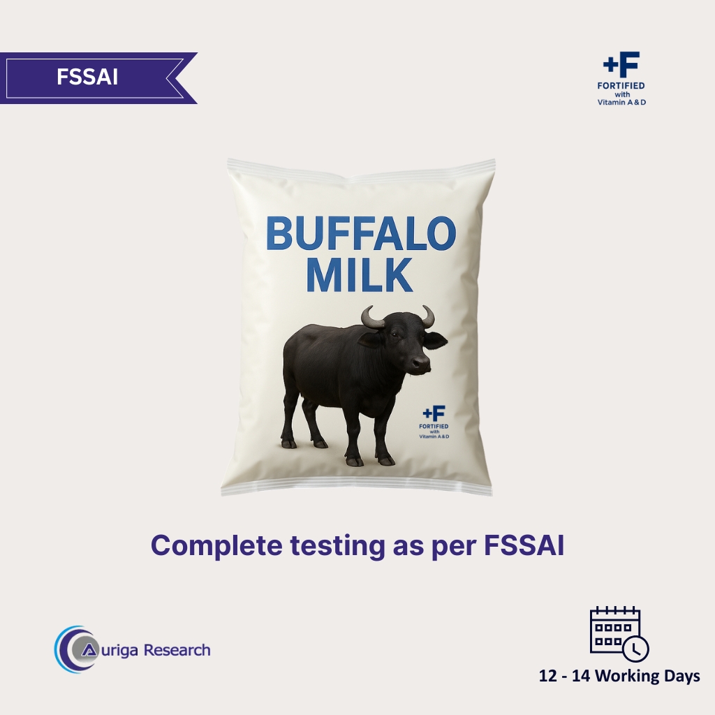 Buffalo Milk Fortified Testing