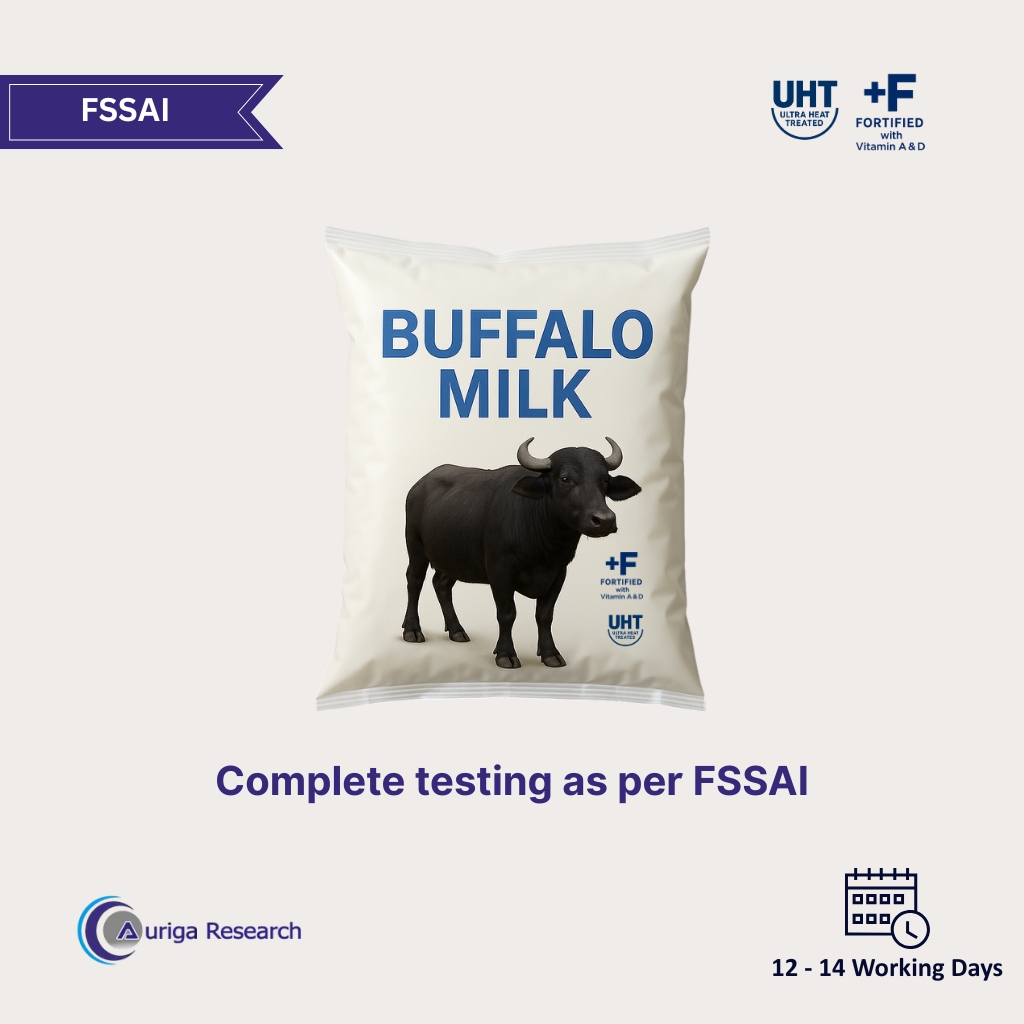 Buffalo Milk UHT Fortified Testing