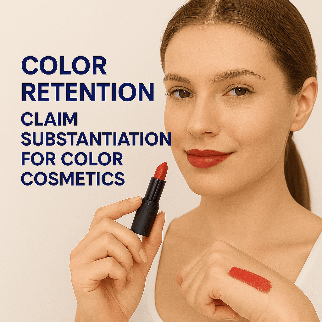 COLOR RETENTION CLAIM SUBSTANTIATION FOR COLOR COSMETICS