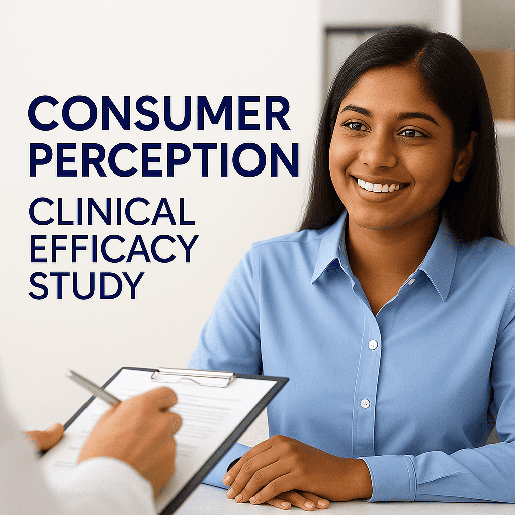 CONSUMER PERCEPTION CLINICAL EFFICACY STUDY