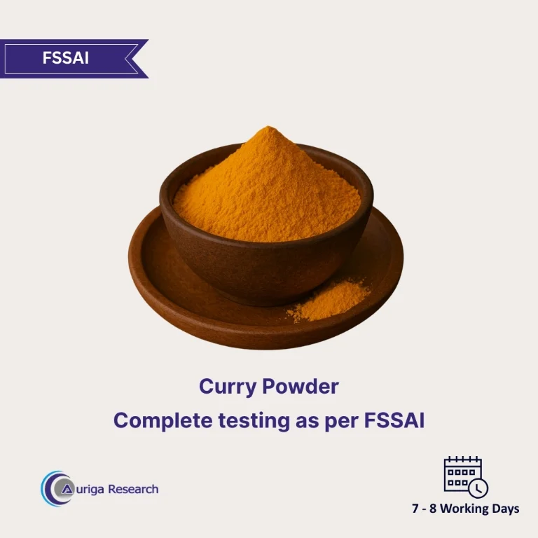 Curry Powder Testing