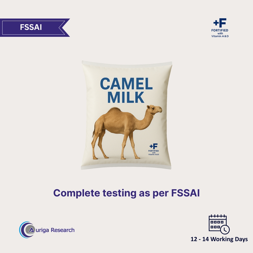 Camel Milk Fortified Testing