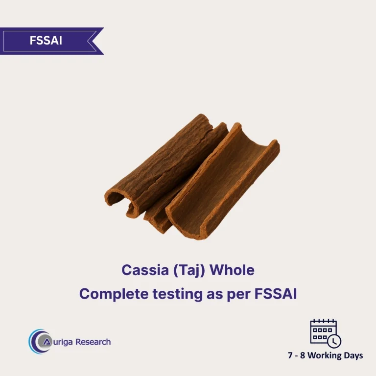Cassia (Taj) Whole Testing