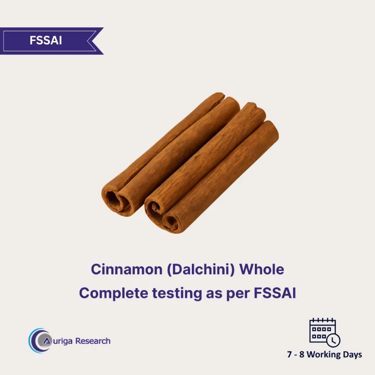Cinnamon (Dalchini) Whole Testing