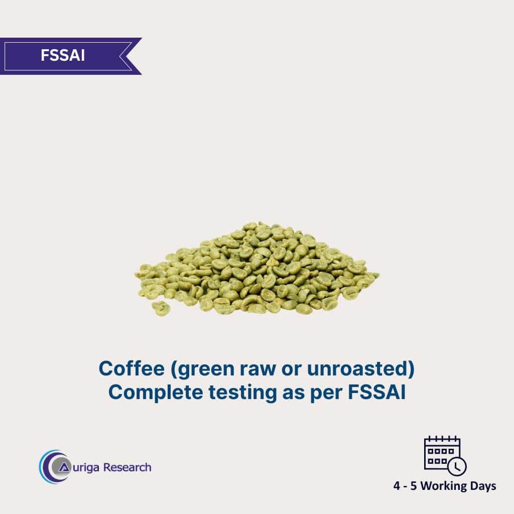 Coffee (green raw or unroasted)