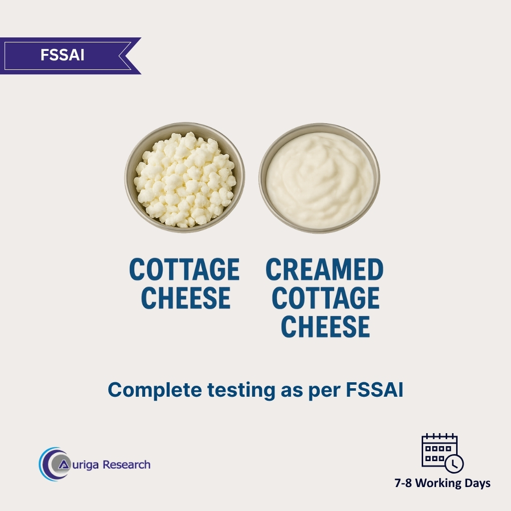 Cottage Cheese and Creamed Cottage Cheese Testing