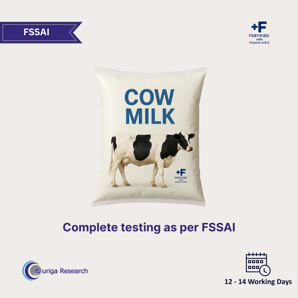 Cow Milk Fortified Testing