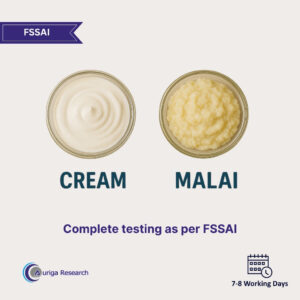 Cream and Malai Testing