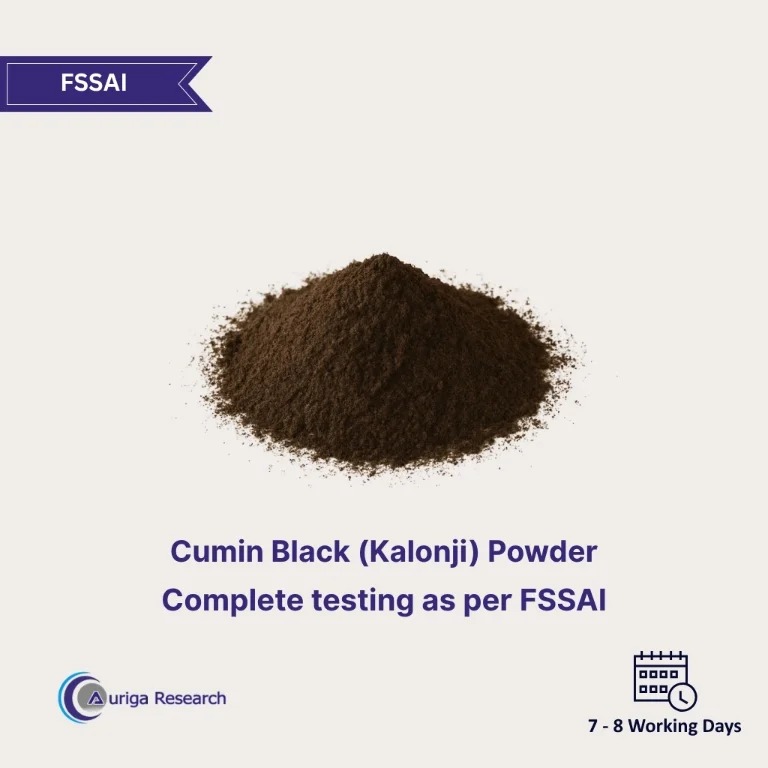 Cumin Black (Kalonji) Powder Testing