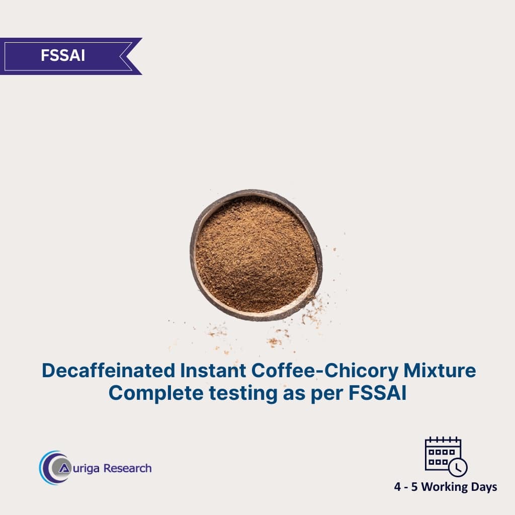Decaffeinated Instant Coffee-Chicory Mixture