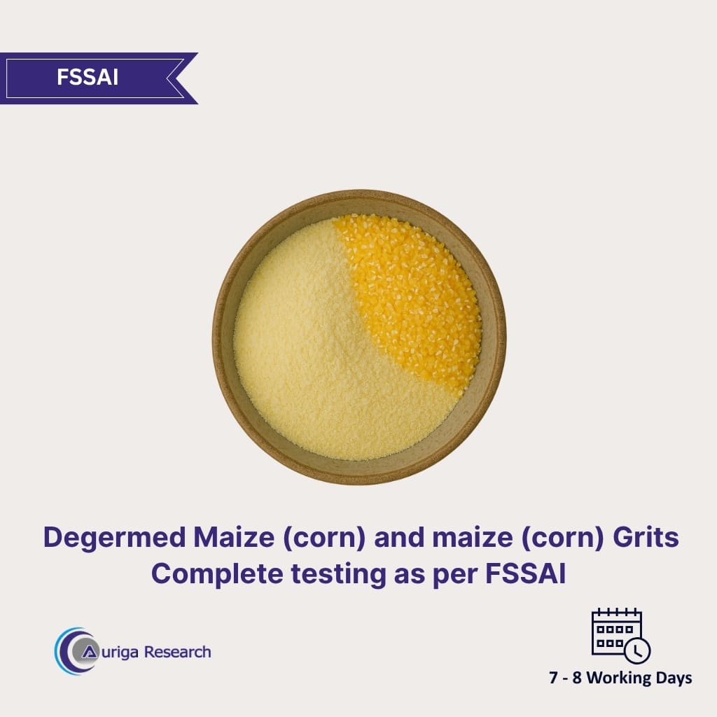 Degermed maize (corn) meal and maize (corn) grits