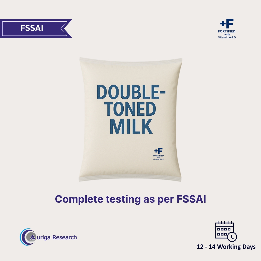 Double-Toned Milk Fortified Testing