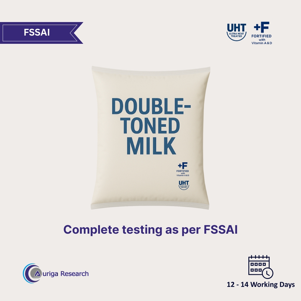 Double-Toned Milk UHT Fortified Testing
