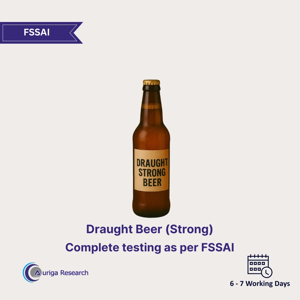Draught Beer (Strong 5.0-8.0 %v/v) Testing