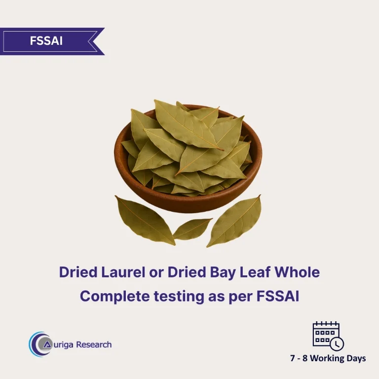 Dried Laurel or Dried Bay Leaf Whole Testing