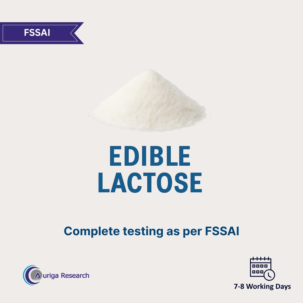 Edible Lactose Testing