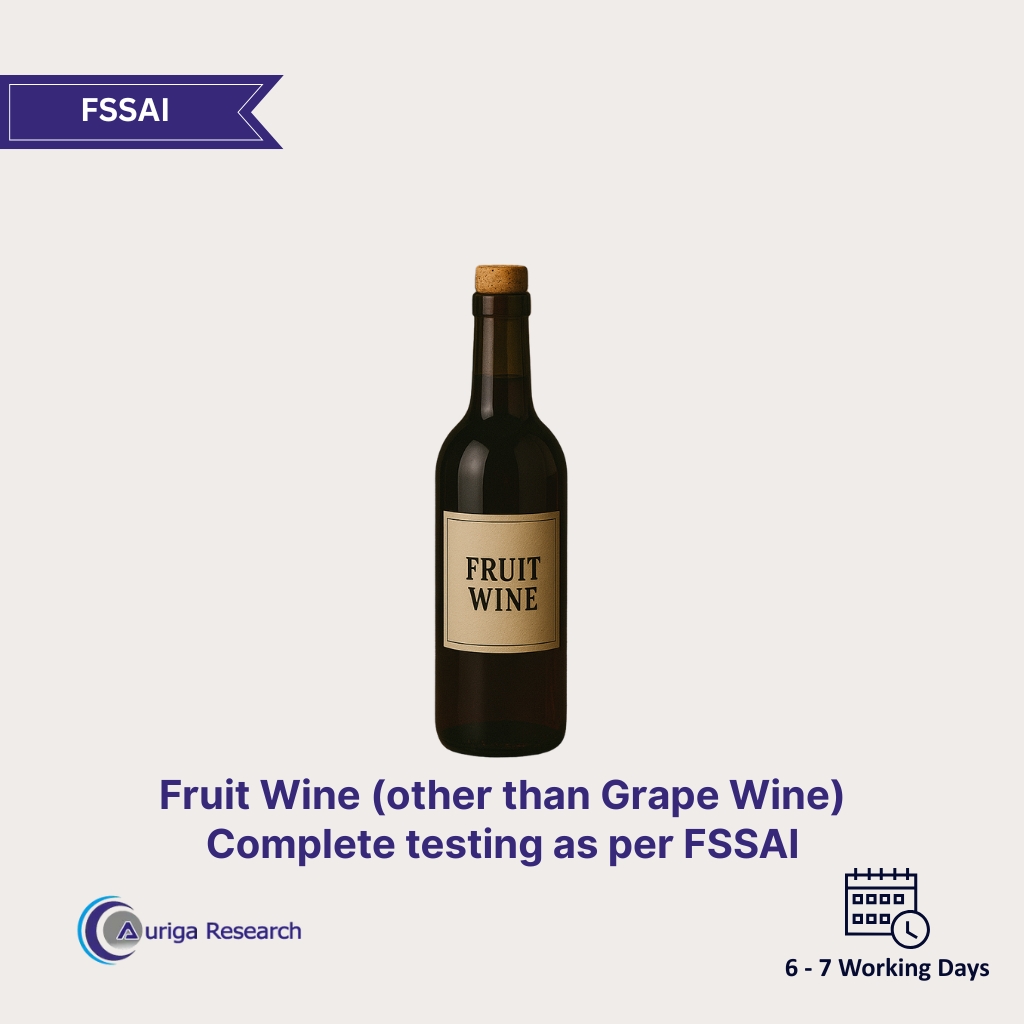 Fruit Wine (Other than Grape Wine) Testing