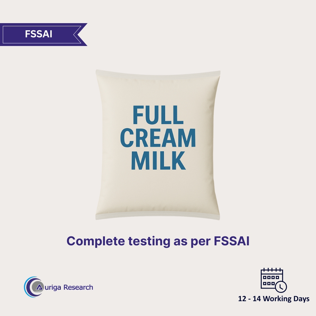 Full Cream Milk Testing