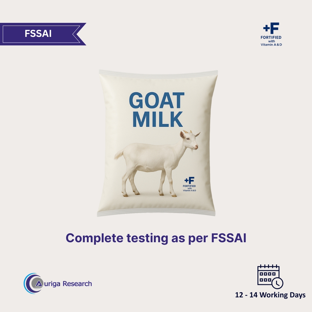 Goat Milk Fortified Testing