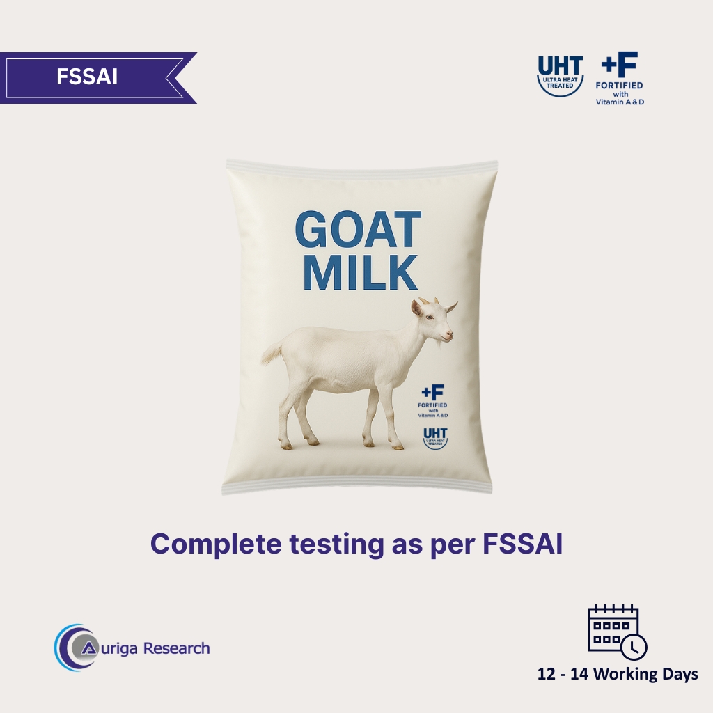 Goat Milk UHT Fortified Testing