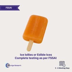 Ice lollies or edible Ices