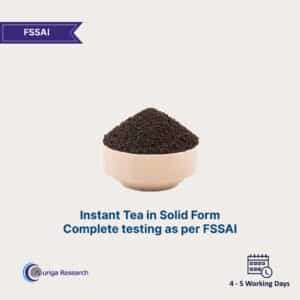 Instant Tea in Solid Form