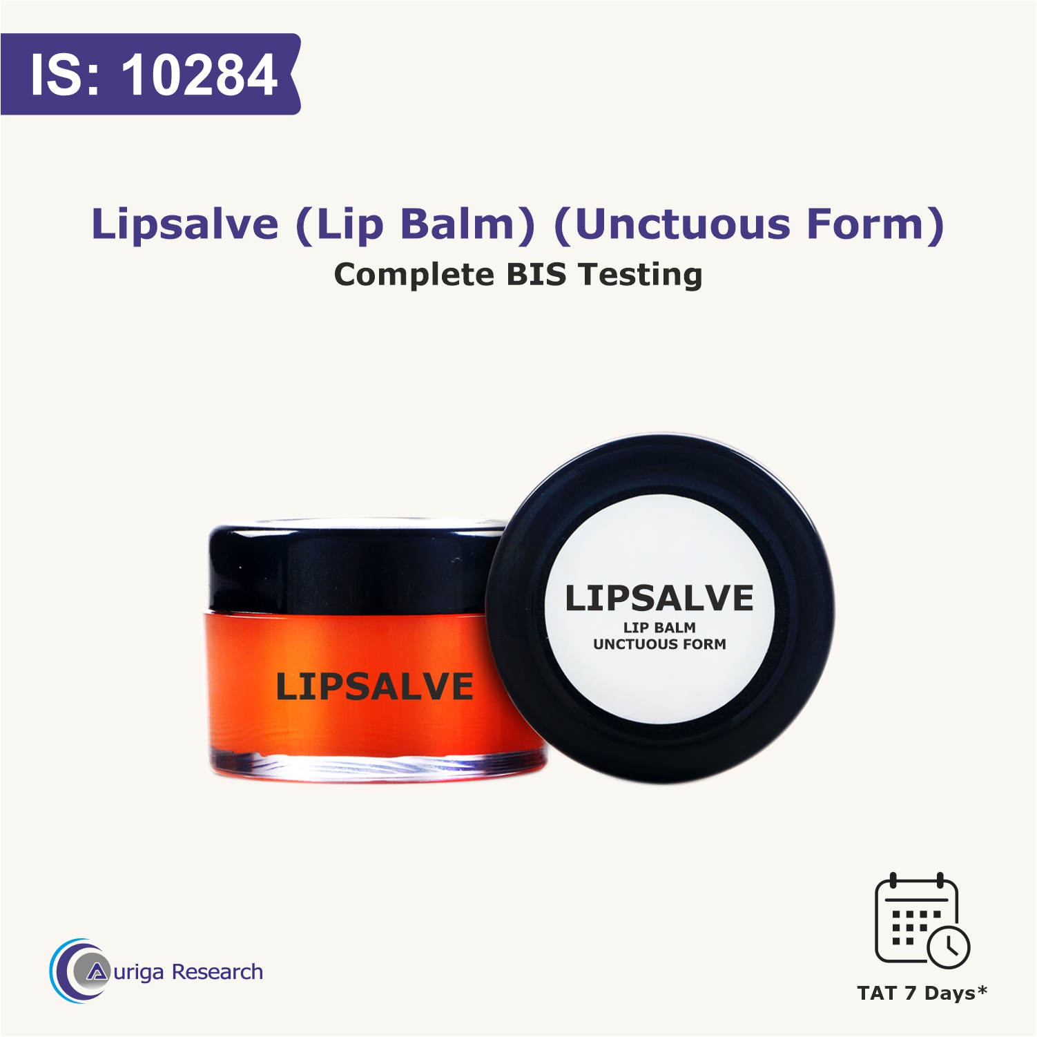 LIPSALVE (Lip Balm) (UNCTUOUS FORM) IS 10284:1982