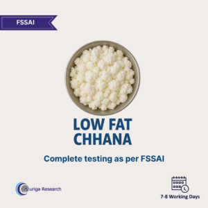 Low Fat Chhana Testing