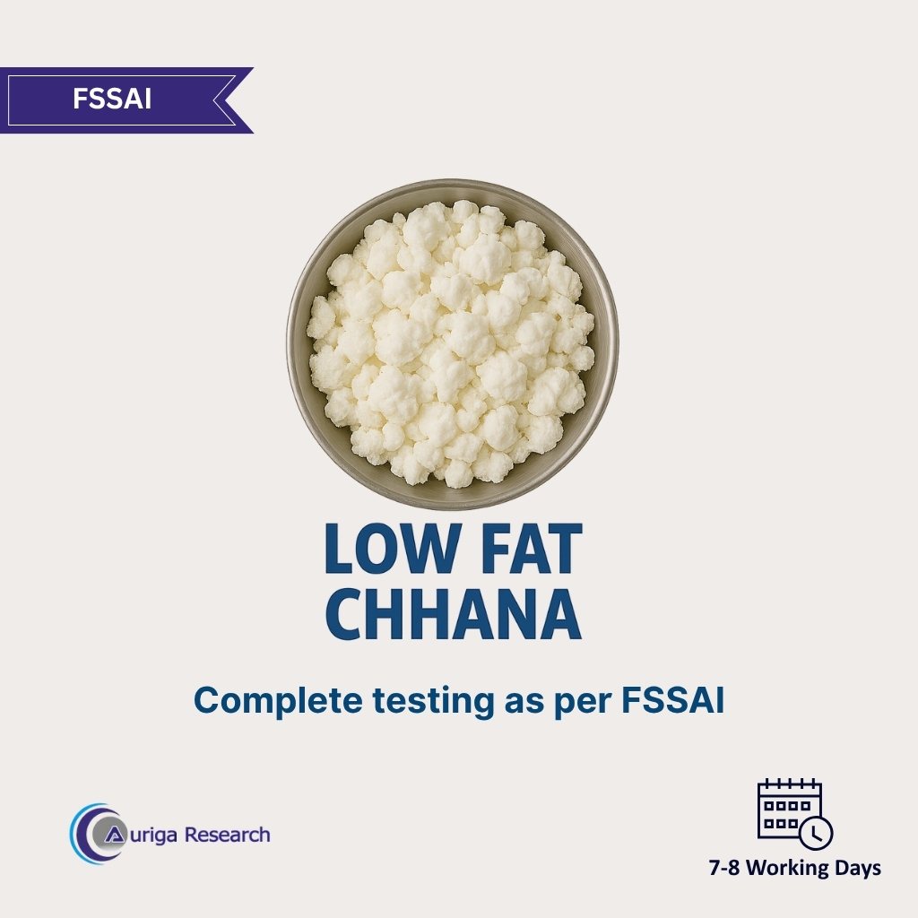 Low Fat Chhana Testing