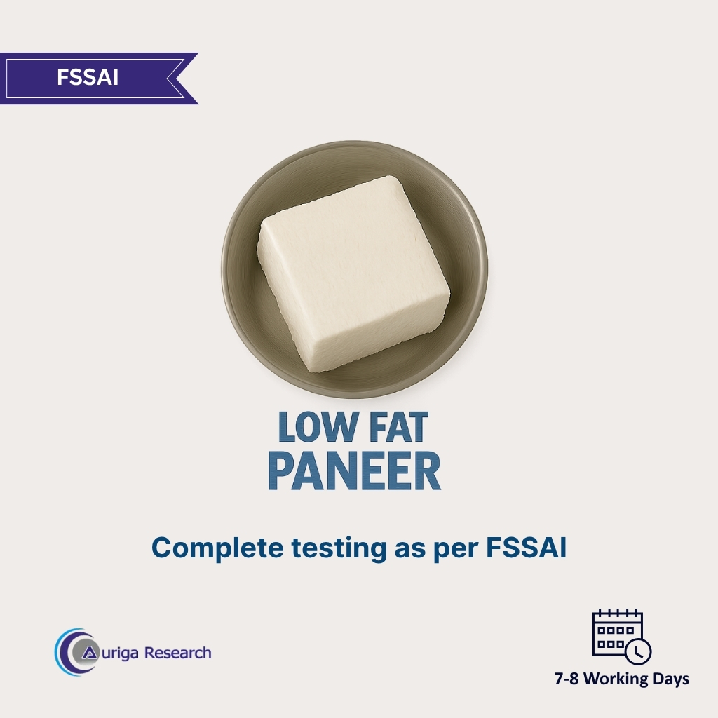 Low fat Paneer Testing