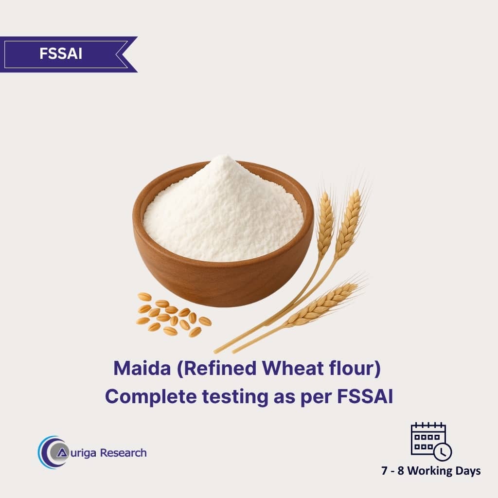 Maida (Refined Wheat flour) Testing
