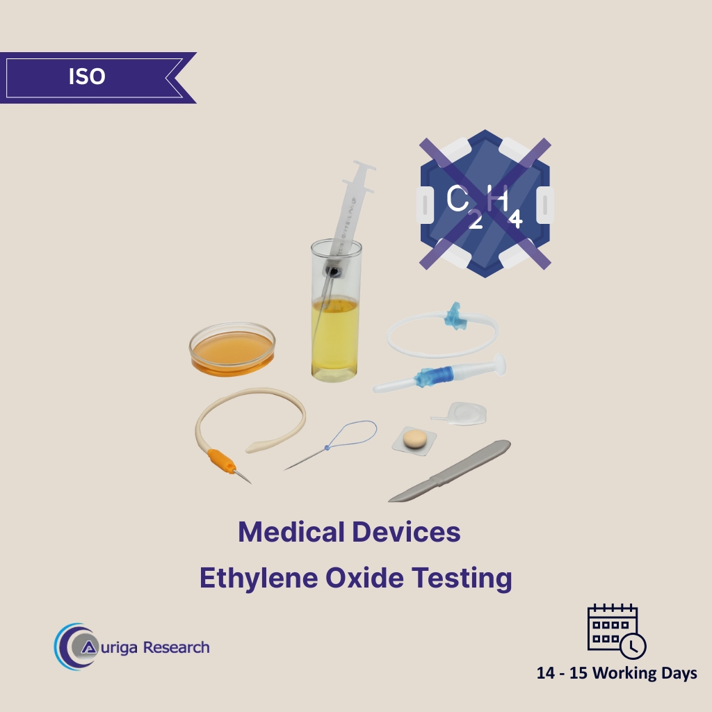 Medical device Ethylene Oxide Testing