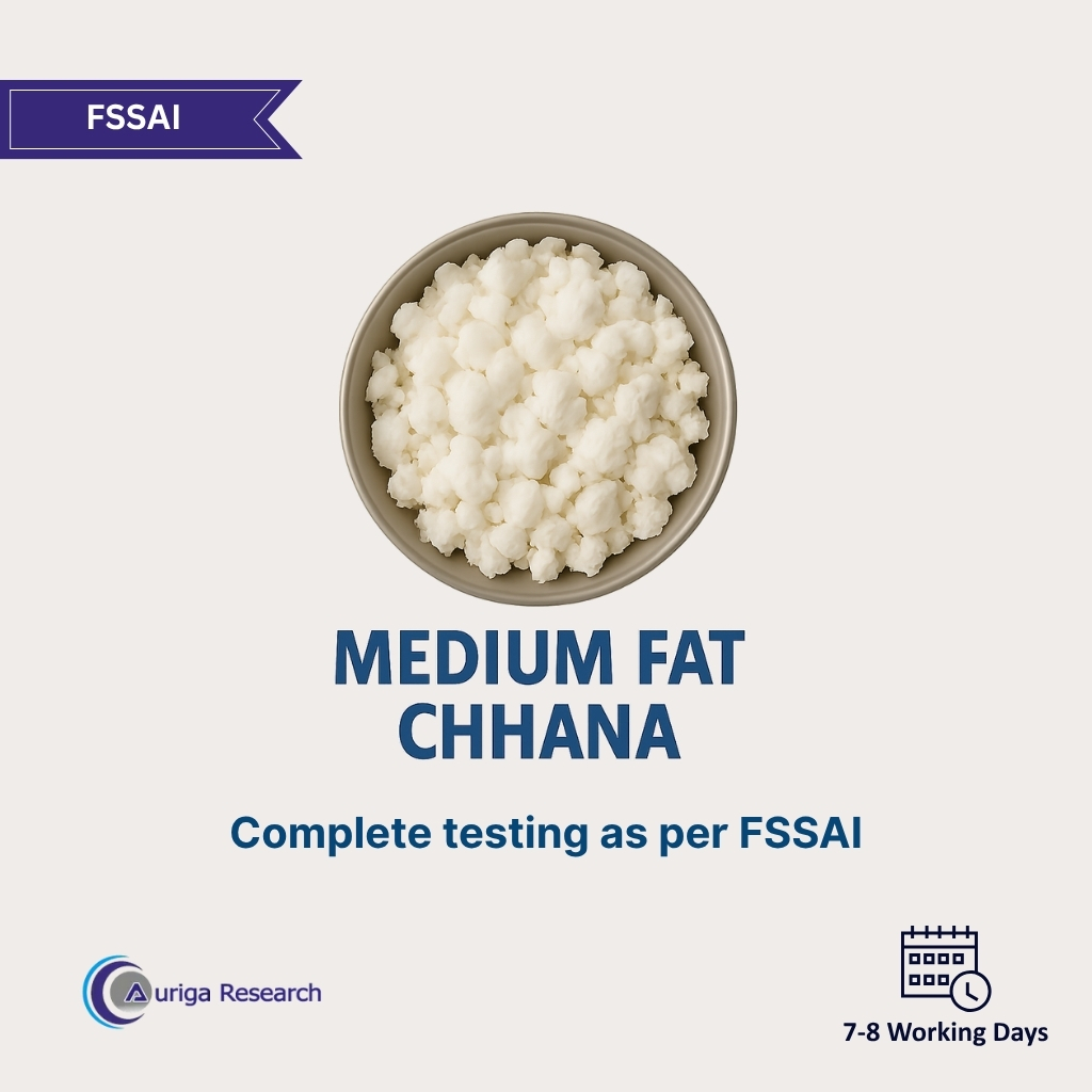 Medium Fat Chhana Testing