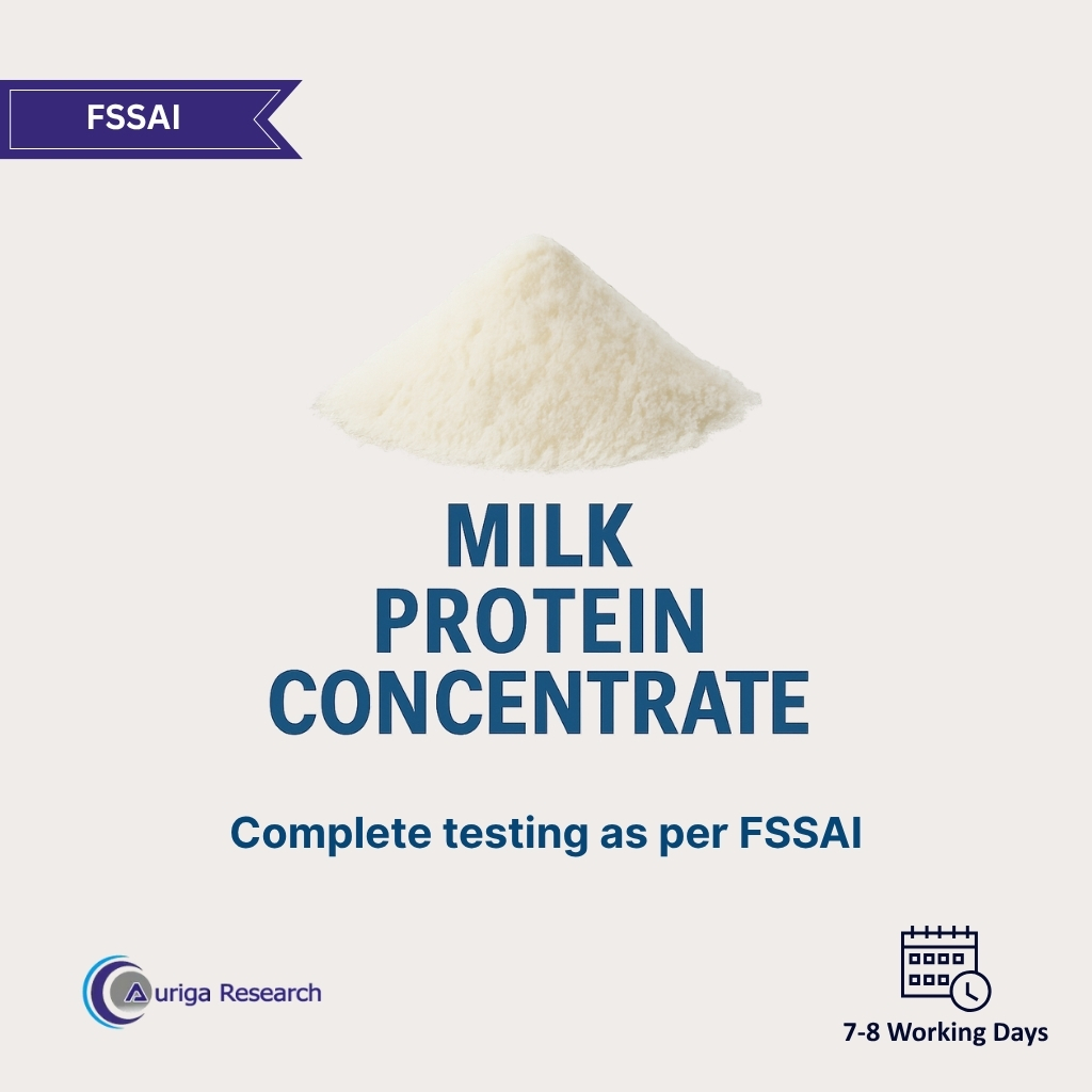 Milk Protein Concentrate Testing