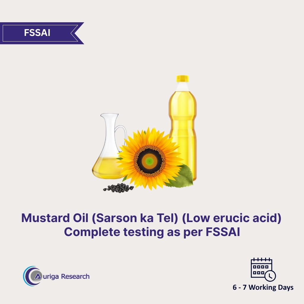 Mustard Oil (Sarson ka Tel) (Low erucic acid)