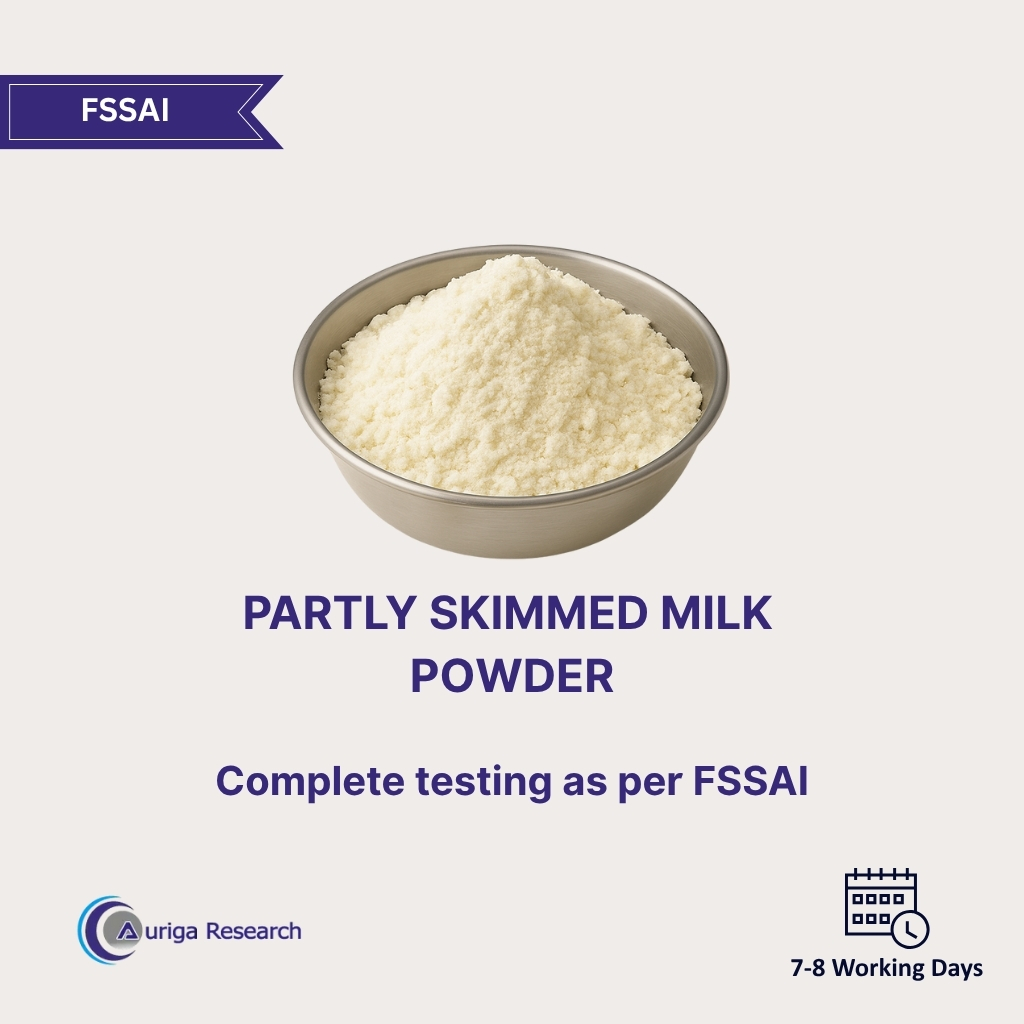 Partly Skimmed Milk Powder Testing
