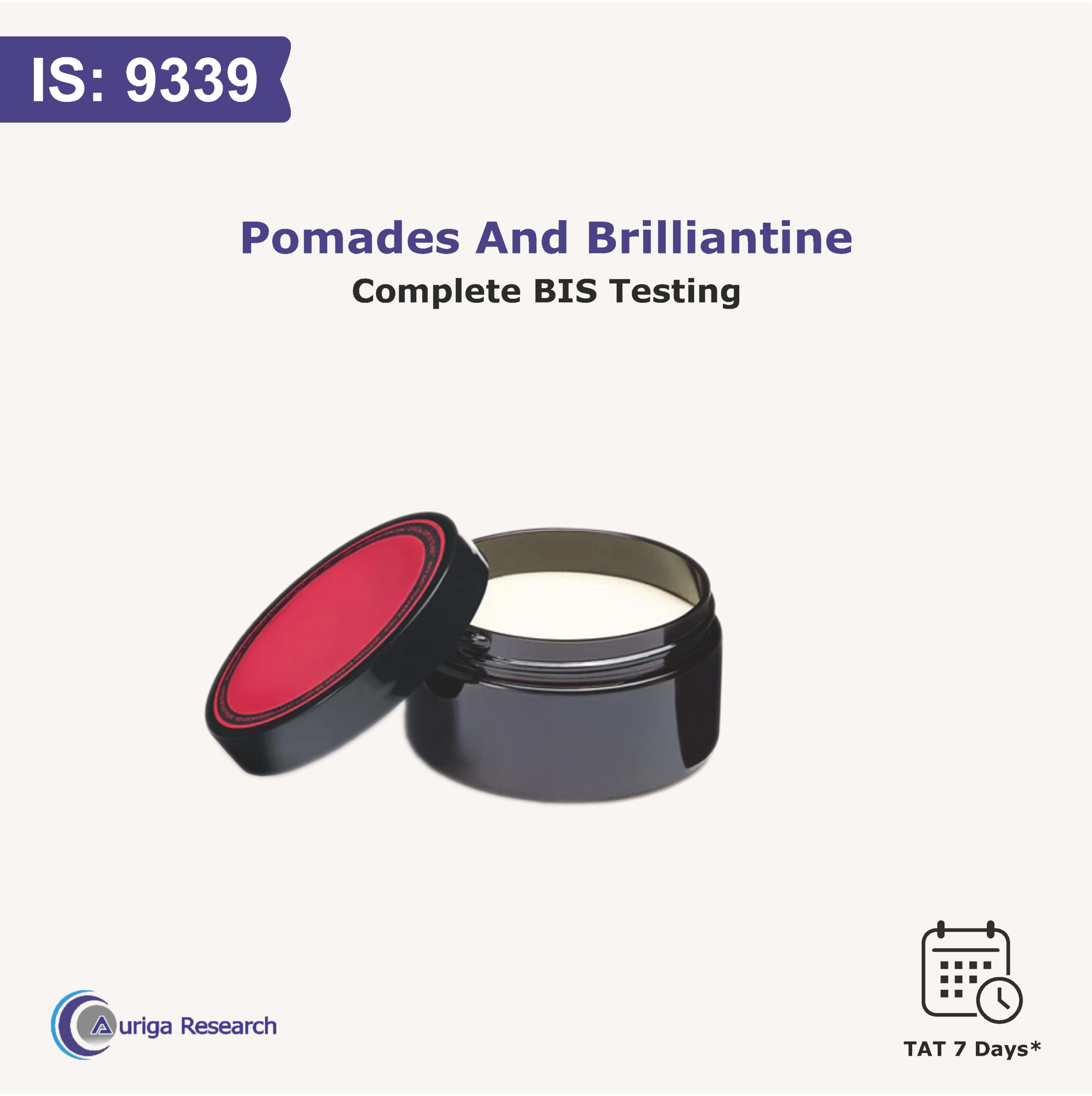 POMADES AND BRILLIANTINE IS 9339:2020