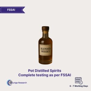 Pot Distilled Spirits Testing