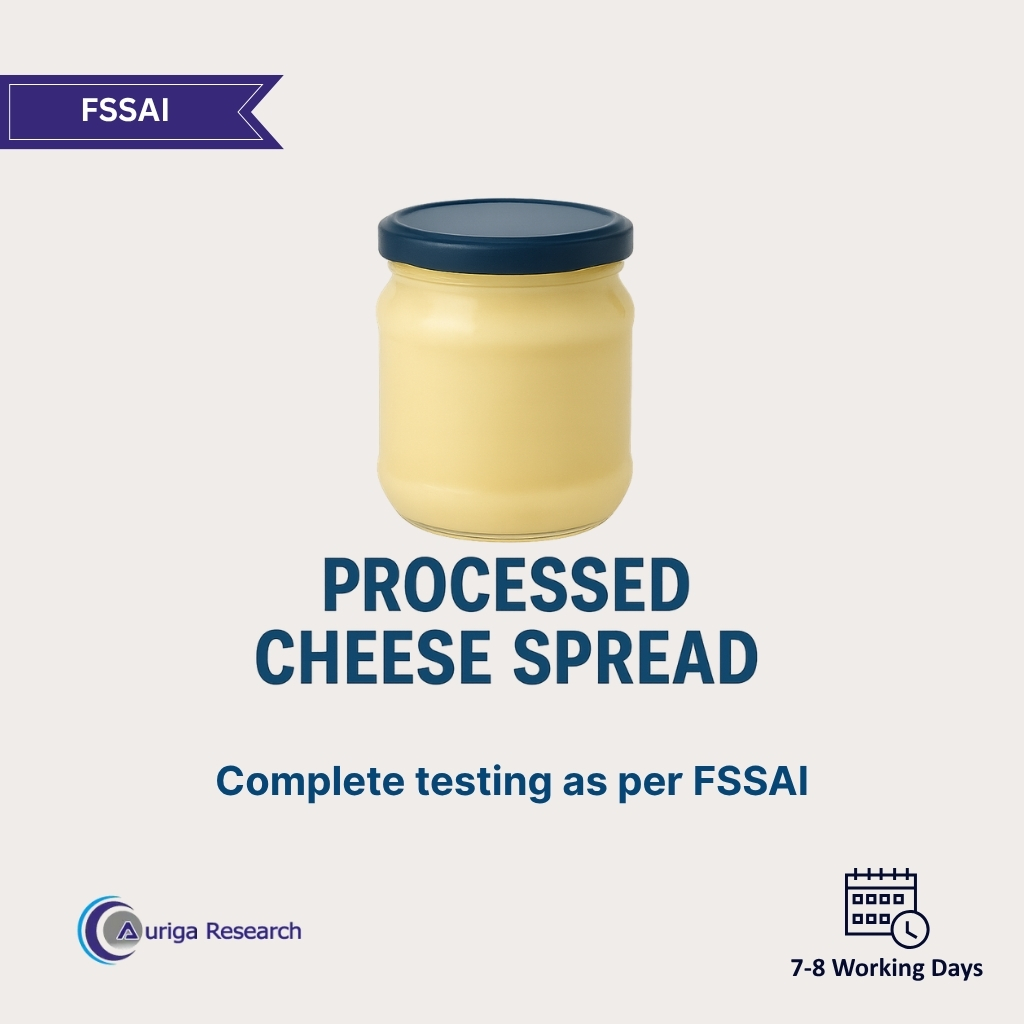 Processed Cheese Spread Testing