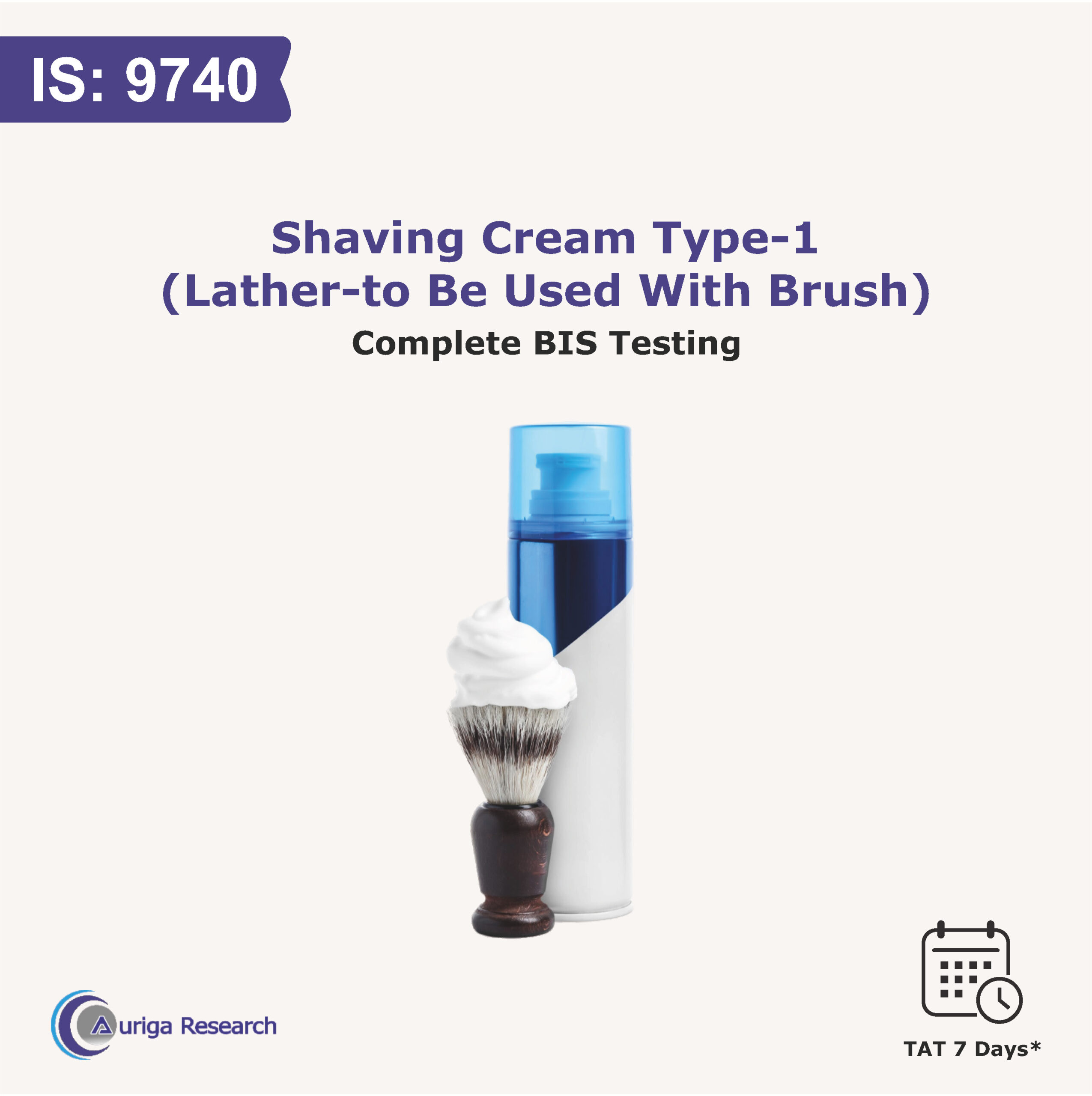 SHAVING CREAM TYPE-1