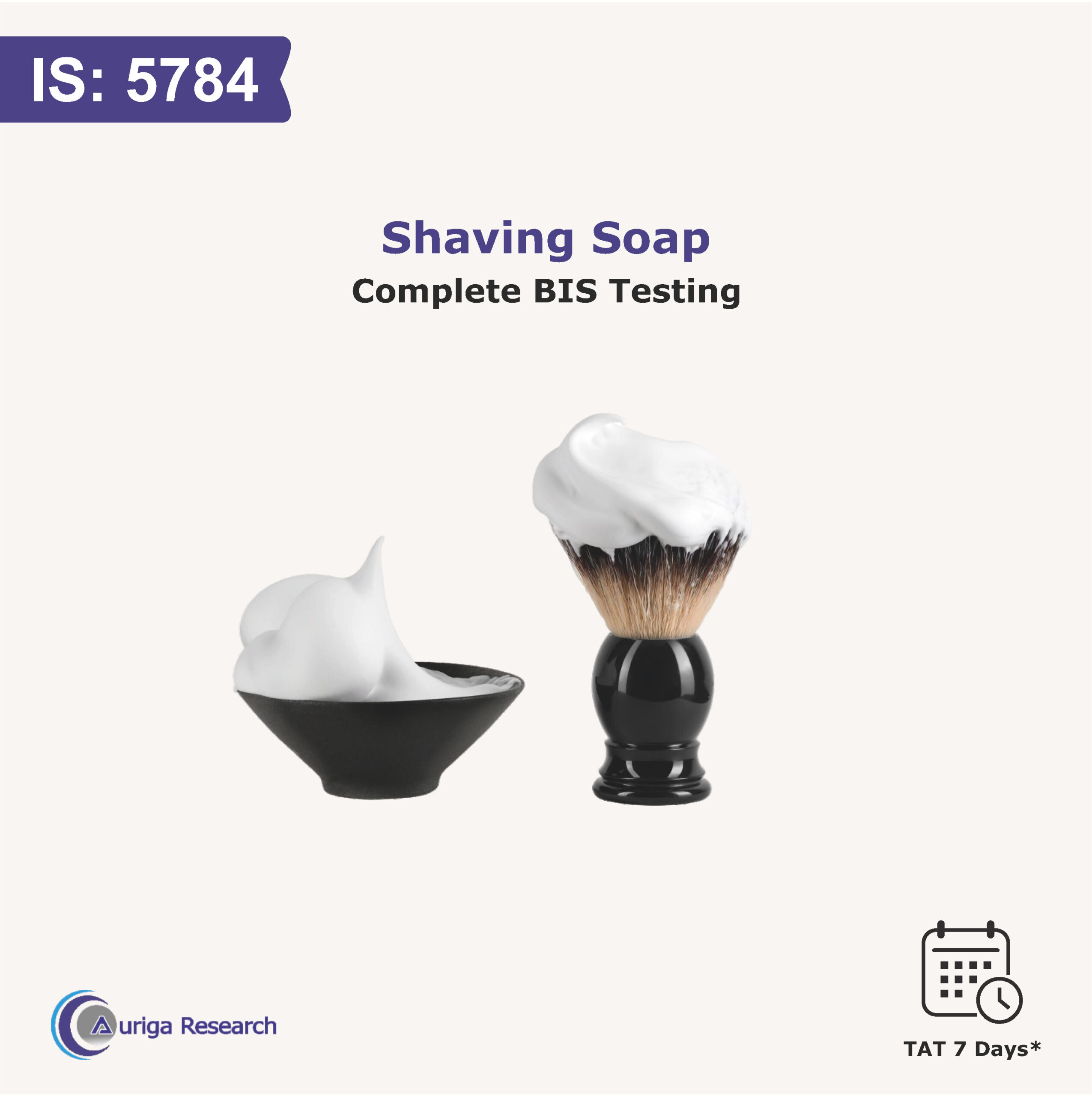 SHAVING SOAP IS 5784:2001